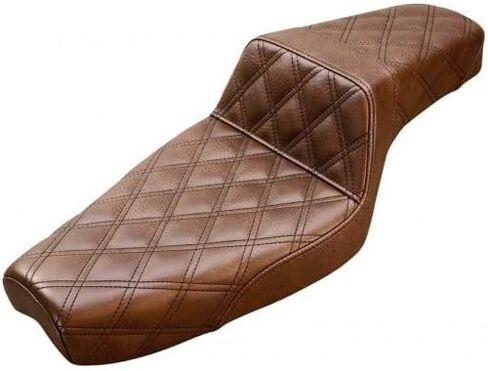 Saddlemen 807-11-175BR Step-Up Full Lattice Stitch Seat-Brown in Saudi Arabia