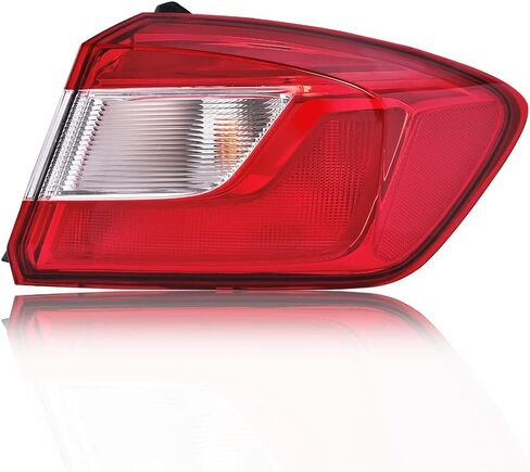 PIT66 Tail Lights Rear Lamps Assembly Pair w/o Bulbs Compatible with Ford F150 Stepside 1997-2004/ Fit Ford F250 F350 F450 F550 Super Duty 1999-2007 FO2801208, FO2800208 Rear Tail Light Assembly in Kuwait