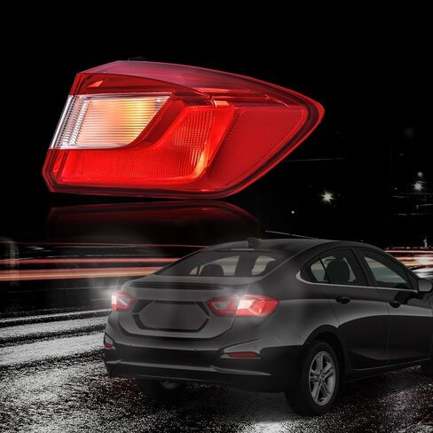 PIT66 Tail Lights Rear Lamps Assembly Pair w/o Bulbs Compatible with Ford F150 Stepside 1997-2004/ Fit Ford F250 F350 F450 F550 Super Duty 1999-2007 FO2801208, FO2800208 Rear Tail Light Assembly in Kuwait