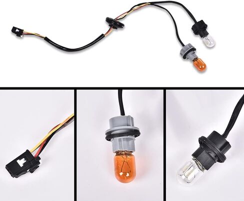 PIT66 Tail Lights Rear Lamps Assembly Pair w/o Bulbs Compatible with Ford F150 Stepside 1997-2004/ Fit Ford F250 F350 F450 F550 Super Duty 1999-2007 FO2801208, FO2800208 Rear Tail Light Assembly in Kuwait