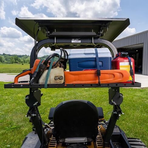 Universal Zero-Turn E-Series Rops Cargo Rack for Lawn Mowers in Saudi Arabia