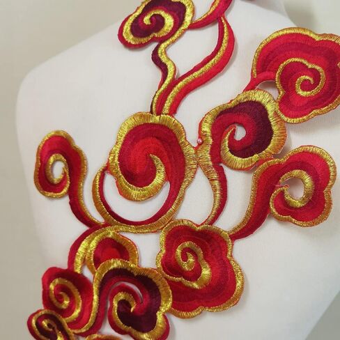 Mandarin Duck Phoenix Patches Diy Iron على إكسسوارات زين لثوب الملابس (Purple F) in Saudi Arabia