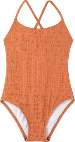 gottex Kids criss cross cross مرة واحدة قطعة واحدة من ملابس السباحة تتلاشى كلور مقاوم ومدمج UPF UV 50+ حماية in Saudi Arabia