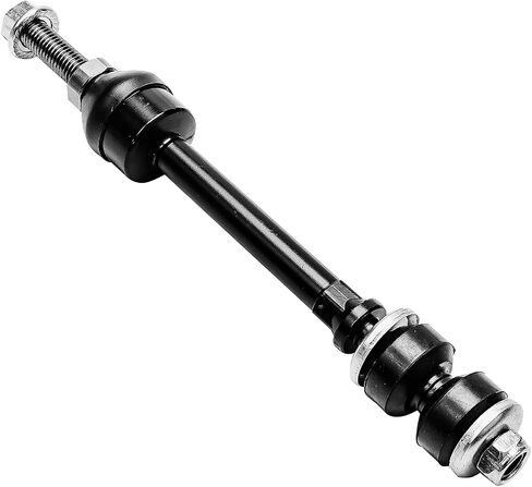 Detroit Axle - Front 2pc Sway Bars for 05-10 Dodge Dakota, 06-09 Mitsubishi Raider, 11 Ram Dakota, 2 Stabilizer Sway Bar End Links 2005 2006 2007 2008 2009 2010 2011 Replacement in Saudi Arabia