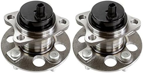 AutoShack Rear Wheel Hub Bearing Pair of 2 Driver and Passenger Side Replacement for 2006-2008 2009 2010 2011 2012 2013 2014 Toyota Yaris 2012-2019 Prius C 2013 Scion iQ 1.5L FWD 4-Lug HB612372PR in Saudi Arabia