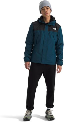 جاكيت Antora Triclimate من THE NORTH FACE - رمادي داكن جديد للرجال/أسود TNF، 3XL in Saudi Arabia