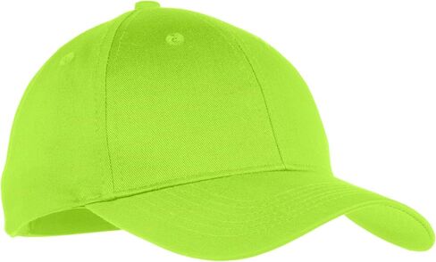 Port & Company Youth Six-Panel Twill Cap 20F Lime in Saudi Arabia