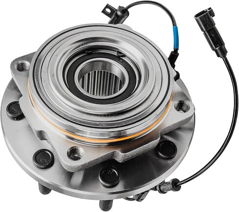 Detroit Axle-4WD Front Wheel Bearing Hub لـ 11-16 Ford F-250 F-350 Super Duty [DRW Models] ، استبدال 2011 2012 2013 2014 2015 2015 F-250 F-350 SD Wheel Bearing and Hub Assembly in Saudi Arabia