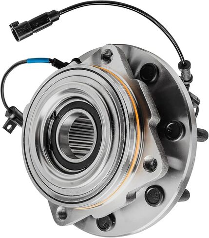 Detroit Axle-4WD Front Wheel Bearing Hub لـ 11-16 Ford F-250 F-350 Super Duty [DRW Models] ، استبدال 2011 2012 2013 2014 2015 2015 F-250 F-350 SD Wheel Bearing and Hub Assembly in Saudi Arabia