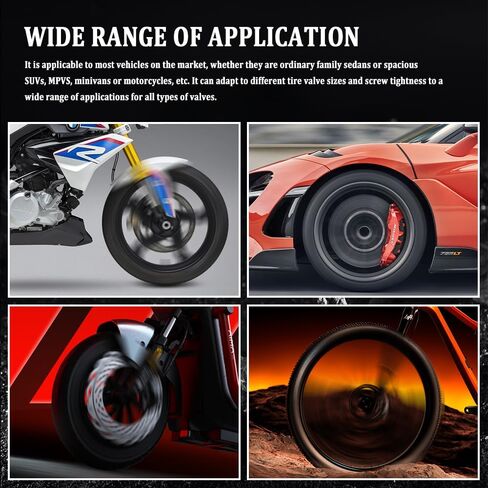 Luminous Tire Valve Stem Caps for Car, Glow in The Dark Tire Valve Caps, Noctilucent Waterproof Car Wheel Air Covers, Universal Exterior Decoration Accessories for Most Vehicles (Blue) in Saudi Arabia