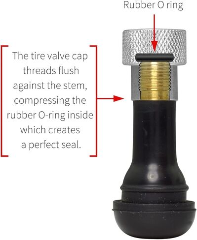 for GMC Denali Nameplate on Real Carbon Fiber Barrel Black Aluminum Tire Valve Stem Caps (Black/Silver) in Saudi Arabia