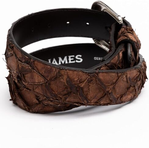 Cody James Men's Pirarucu Exotic Belt - Cjaho19bt6 in Saudi Arabia