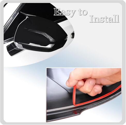 Side Mirror Cover,for Hyundai Palisade 2020 2021 2022 2023 2024 2025，2PCS Horned Turn Signal housing Cover Sets car Accessories -Bright Black in Saudi Arabia
