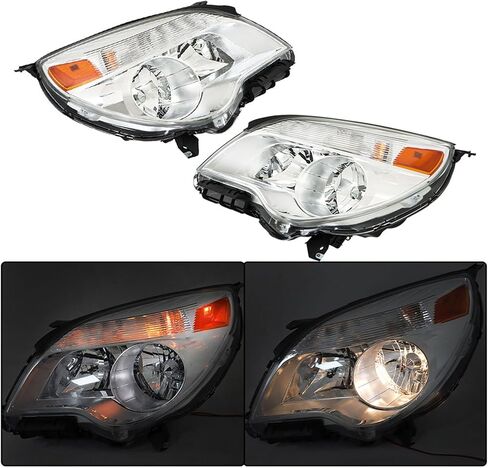 WFLNHB 2PCS DRIVER و RADENGER SIDE SIDE SENDY PRISBLY PRESSION FOR CHEVY EXHINOX 2011-2015 HANDINGS TYPE W/O CLEAR Reflector in Saudi Arabia