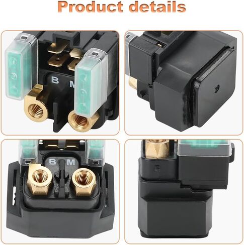 Waterwich 2ps 2ps legenoid Relay متوافق مع Yamaha Grizzly Kodiak Raptor 350 400 450 660 Big Bear 250 400 1999-2014 استبدال 4SV-81940-12-00 4XE-81940-12-00 in Saudi Arabia