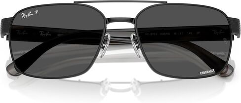 Ray-Ban Rb3751ch Chromance Square Sunglasses in Saudi Arabia