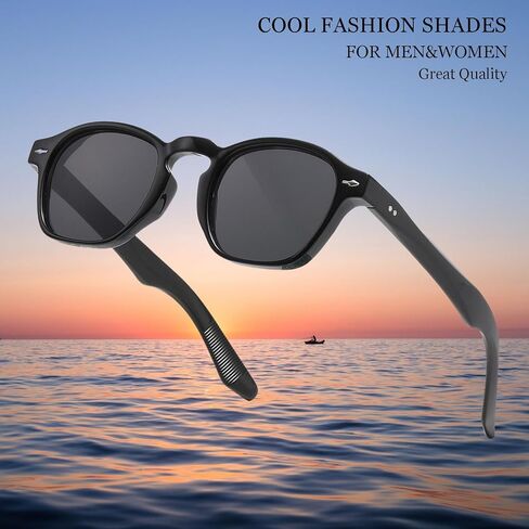 Gleyemor Fashion Sunglasses for Men Women Trendy Unisex Style UV400 Protection Shades in Kuwait