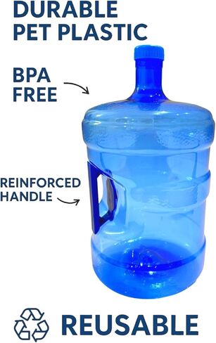EcoForm 5 Gallon Reusable Water Bottle Including Silicone Cap in Saudi Arabia