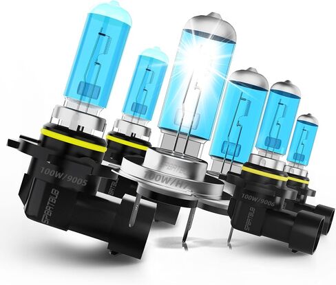 Halogen Headlights Bulbs Interior Light Kit Compatible With Su ba ru Forester 2009-2012, High Low Beam Fog Light Bulb + Interior Bulbs Combo + License Plate Lights, 6000K White, Pack of 14 in Saudi Arabia