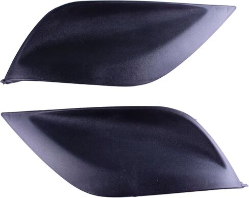 Pair of Front Fog Light Covers Insert Grille Bezel Compatible With Nissan Versa Sedan 4Door 2015 2016 2017 2018 2019 Replaces NI1039133 NI1038133 622566W80A 622576W80B, black in Saudi Arabia