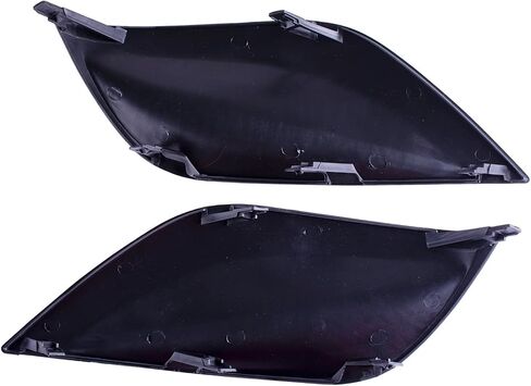Pair of Front Fog Light Covers Insert Grille Bezel Compatible With Nissan Versa Sedan 4Door 2015 2016 2017 2018 2019 Replaces NI1039133 NI1038133 622566W80A 622576W80B, black in Saudi Arabia