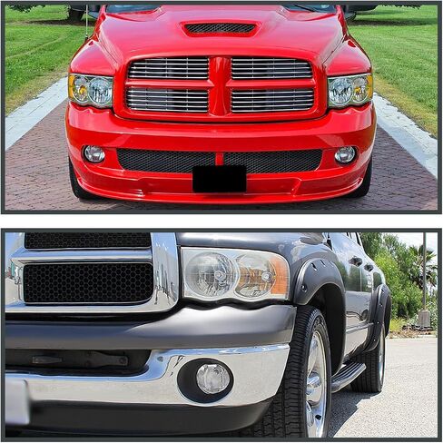 SPEC-D TUNING Smoke Lens Fog Lights +HB4(9006) Bulbs Compatible with 2002-2008 Dodge Ram 1500 2500 3500, 2004-2006 Dodge Durango, L+R Pair Assembly in Saudi Arabia