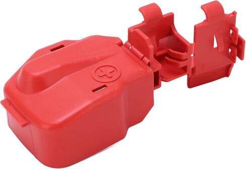 KIMISS Battery Terminal Cover, Positive Battery Terminal Insulating Protector Red 32418 PND 300 Connector Replacement for in Saudi Arabia