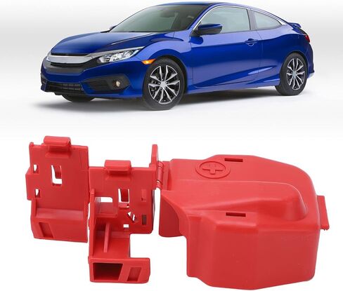 KIMISS Battery Terminal Cover, Positive Battery Terminal Insulating Protector Red 32418 PND 300 Connector Replacement for in Saudi Arabia