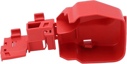 KIMISS Battery Terminal Cover, Positive Battery Terminal Insulating Protector Red 32418 PND 300 Connector Replacement for in Saudi Arabia