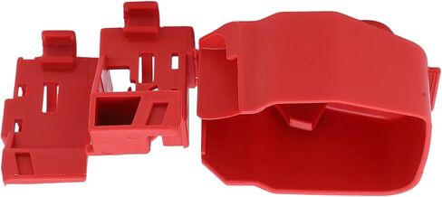 KIMISS Battery Terminal Cover, Positive Battery Terminal Insulating Protector Red 32418 PND 300 Connector Replacement for in Saudi Arabia