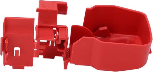 KIMISS Battery Terminal Cover, Positive Battery Terminal Insulating Protector Red 32418 PND 300 Connector Replacement for in Saudi Arabia