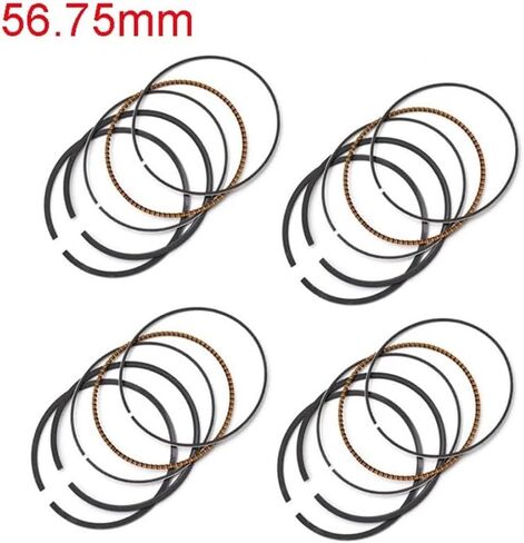 Motorcycle 56~57mm Piston Ring For FZR400RR 3TJ 1990 1992-94 SP3TJ FZ400 4YR FZR400(4Sets (56.75)) in Saudi Arabia