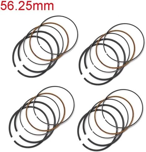 Motorcycle 56~57mm Piston Ring For FZR400RR 3TJ 1990 1992-94 SP3TJ FZ400 4YR FZR400(4Sets (56.75)) in Saudi Arabia