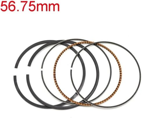 Motorcycle 56~57mm Piston Ring For FZR400RR 3TJ 1990 1992-94 SP3TJ FZ400 4YR FZR400(4Sets (56.75)) in Saudi Arabia