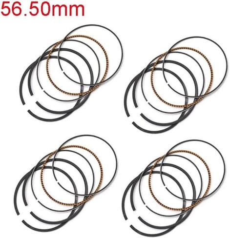 Motorcycle 56~57mm Piston Ring For FZR400RR 3TJ 1990 1992-94 SP3TJ FZ400 4YR FZR400(4Sets (56.75)) in Saudi Arabia