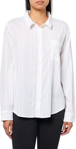 Lucky Brand Women's The Boyfriend Button-Down Shirt in Saudi Arabia