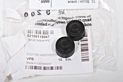 Genuine BMW X3 X5 E90 E87 E90 Front Windshield Wiper Arm Nut Covers Caps 2x pcs in Saudi Arabia