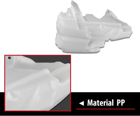 G-PLUS Windshield Washer Reservoir Tank Compatible with Land Rover Discovery Sport 2012-2019/Range Rover Evoque 2012-2019 LR025755 White in Saudi Arabia