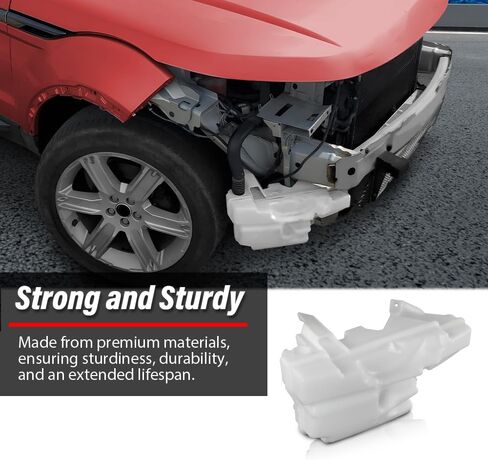 G-PLUS Windshield Washer Reservoir Tank Compatible with Land Rover Discovery Sport 2012-2019/Range Rover Evoque 2012-2019 LR025755 White in Saudi Arabia