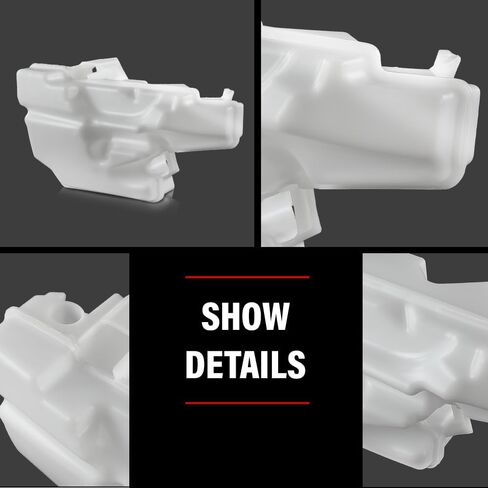 G-PLUS Windshield Washer Reservoir Tank Compatible with Land Rover Discovery Sport 2012-2019/Range Rover Evoque 2012-2019 LR025755 White in Saudi Arabia