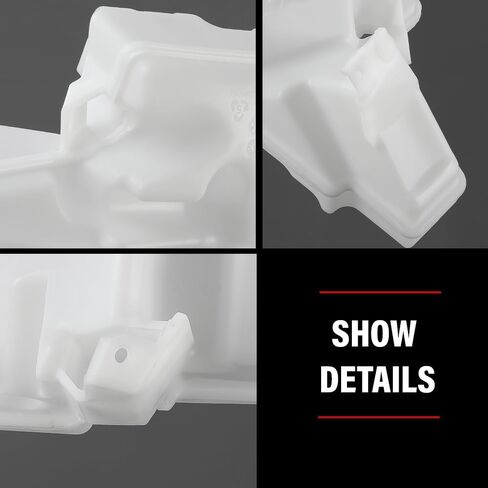 G-PLUS Windshield Washer Reservoir Tank Compatible with Land Rover Discovery Sport 2012-2019/Range Rover Evoque 2012-2019 LR025755 White in Saudi Arabia