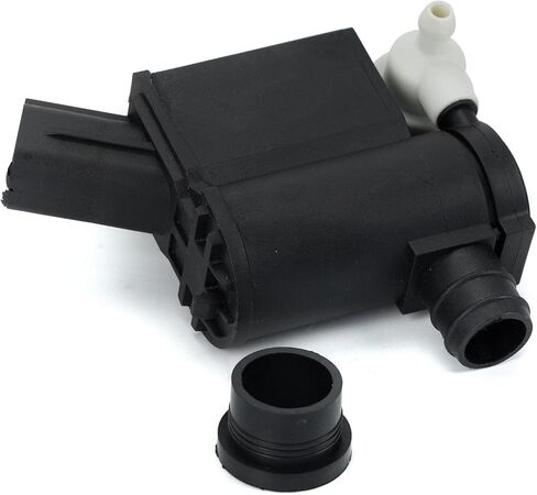Windshield Washer Pump 377147 Compatible with 2013-2017 for Hyundai Santa Fe, 2008-2009 for Hyundai Tucson, 2012-2016 for Hyundai Veloster, 2006-2012 for Kia Sedona in Saudi Arabia