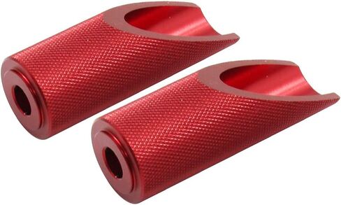 FSFY Motorcycle Aluminum Footpegs Foot Pedal Pegs for HONDA Ruckus Zoomer,red in Saudi Arabia