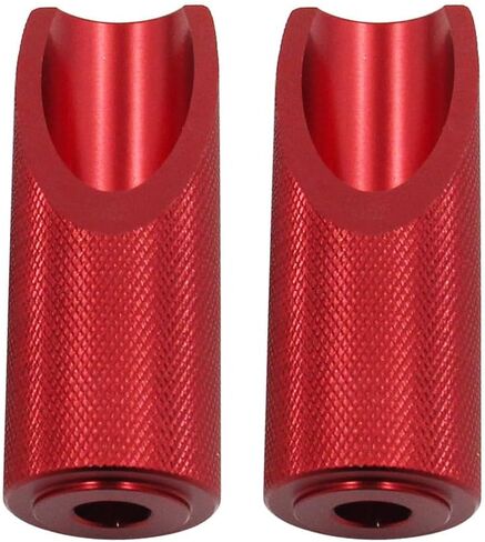 FSFY Motorcycle Aluminum Footpegs Foot Pedal Pegs for HONDA Ruckus Zoomer,red in Saudi Arabia