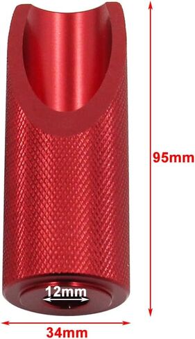 FSFY Motorcycle Aluminum Footpegs Foot Pedal Pegs for HONDA Ruckus Zoomer,red in Saudi Arabia