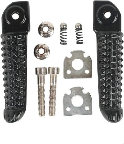 TCMT Rear Passenger Footrests Foot Pegs Fits For YamahaYZF R1 1998-2019 YZF R6 2003-2020 YZF R1M 2015-2018 YZF R1S 2016-2018 V MAX 2009-2020 in Saudi Arabia