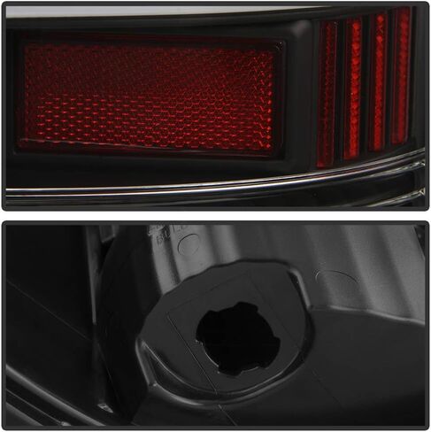 Acanii - لنموذج [مصنع LED] 2013-2018 Dodge RAM 1500 2500 3500 Black LED Tube Lights مصابيح الفرامل اليسار+اليمين in Saudi Arabia