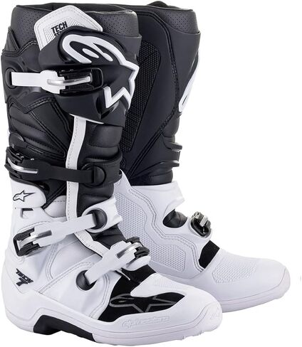 Alpinestars Men's Tech 7 Motocross Boot, Black, 12 in Saudi Arabia