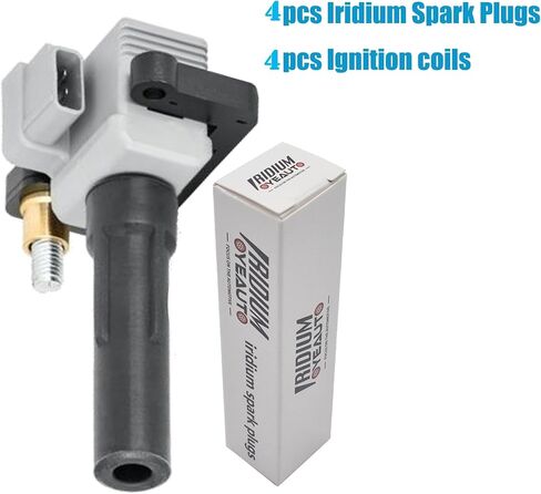 UF508 Ignition Coil Pack 22433-AA480 with Iridium Spark Plugs Set of 4 Fit for Subaru Impreza Forester 2004-2010 Legacy Outback 2005-2009 Baja 2004-2006 2.0L 2.5L H4 in Saudi Arabia