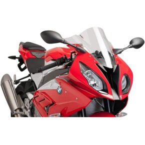 Puig Racing Windscreen (3mm) (Clear) Compatible with 15-18 BMW S1000RR in Kuwait